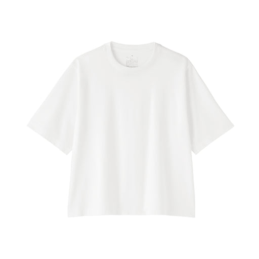 Cool Touch Wide T-Shirt White MUJI
