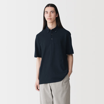 Cool Touch Pique Polo Shirt MUJI