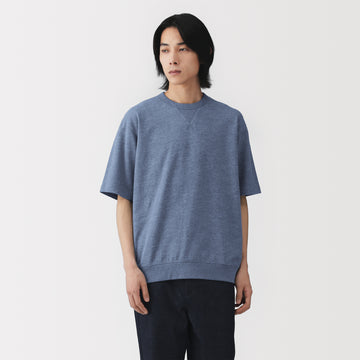 Cotton Half-Sleeve Sweatshirt MUJI