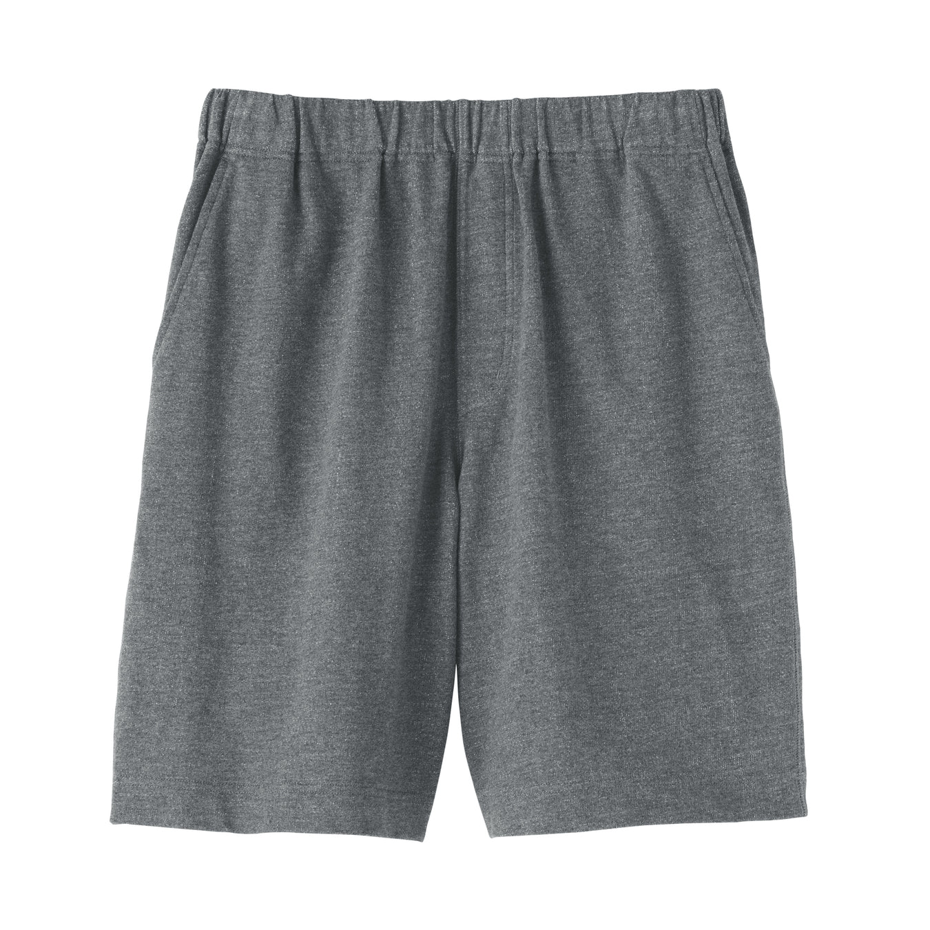 Lightweight Sweat Shorts Charcoal Gray MUJI