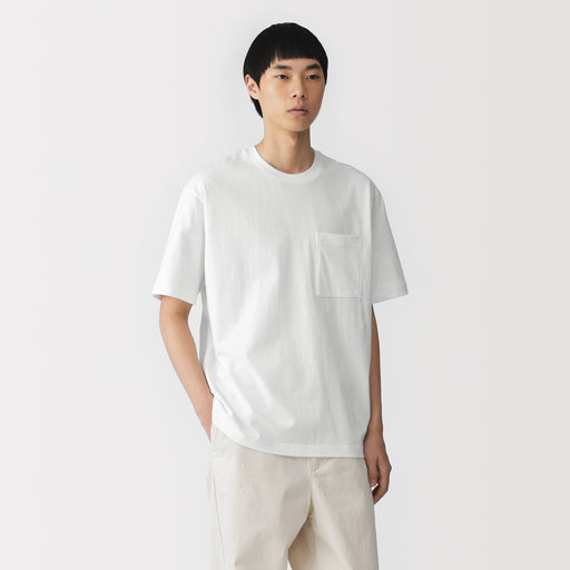 Cotton Jersey Wide T-Shirt MUJI