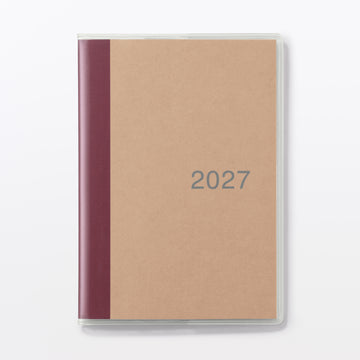 A6 Monthly Planner From Dec. 2026 - Sun. Start MUJI