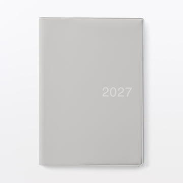 B6 Monthly/Weekly Planner From Dec. 2026 - Mon. Start Gray MUJI