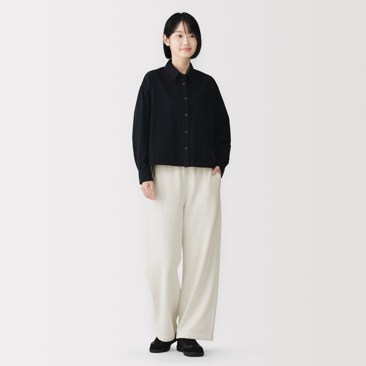 French Terry Wide Sweatpants