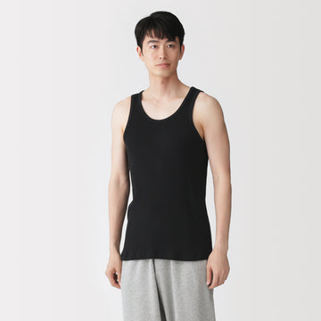Side Seamless Rib Tank Top (2-Pack) MUJI