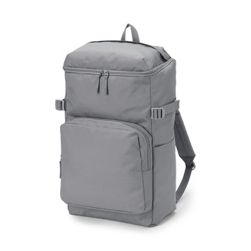 Less Tiring Water Repellent Toploader Backpack Gray MUJI