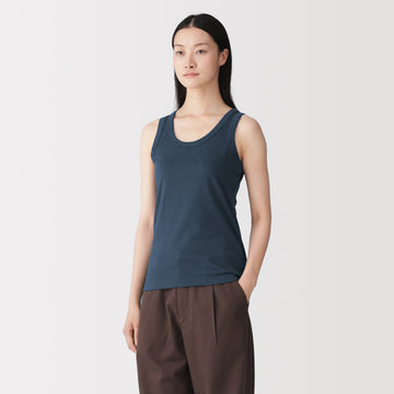 Labo Linen Blend Tank Top MUJI