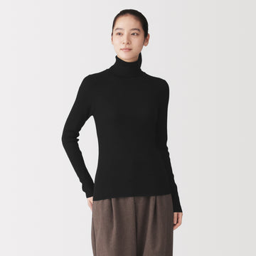 #26AW Wool Turtleneck Sweater BA1OX26A MUJI