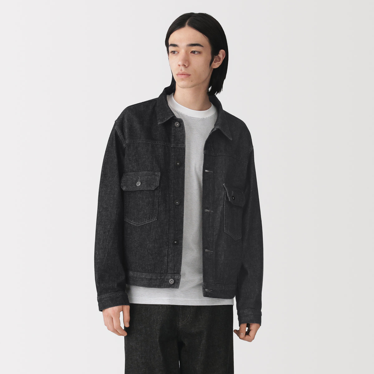 Kapok Blend Denim Jacket