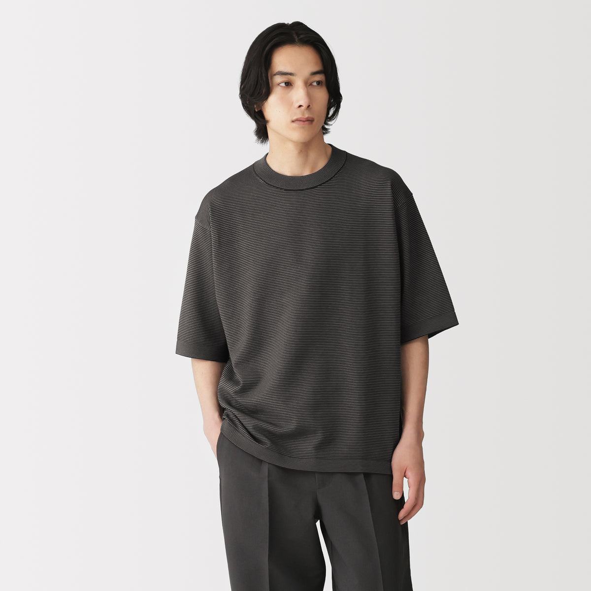 Quick Dry Knit Half Sleeve T-Shirt