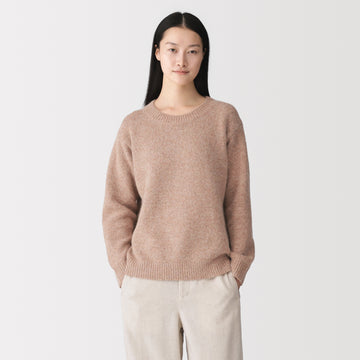 Labo Llama Wool Blend Sweater MUJI
