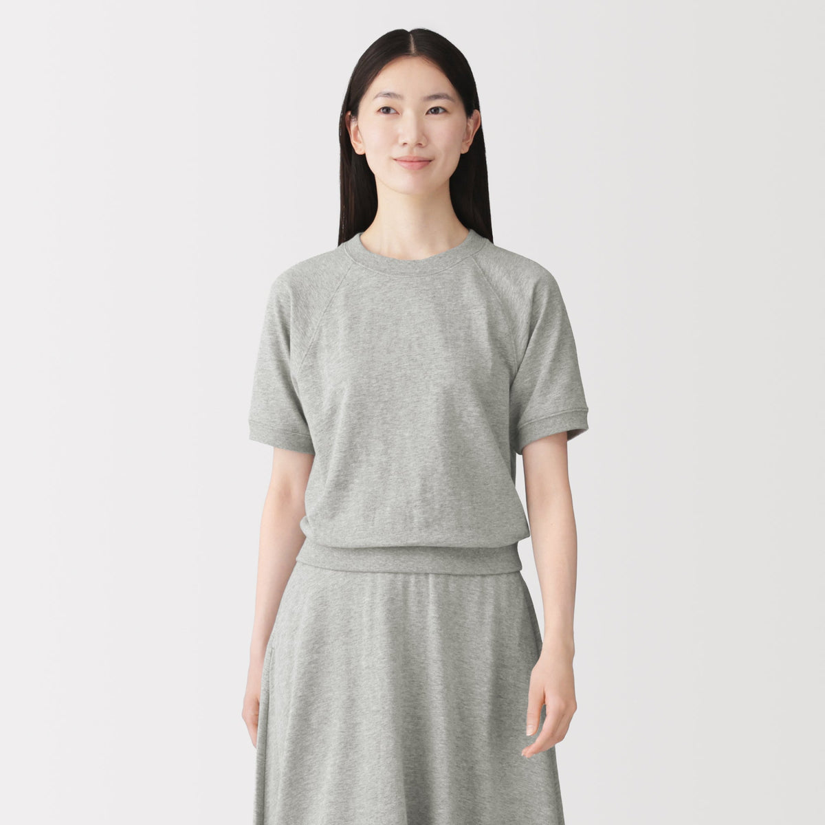 Lightweight Short Sleeve Sweatshirt