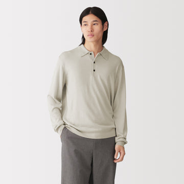 Wool Polo Sweater MUJI