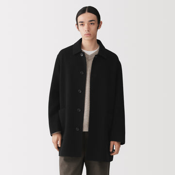 Double-Faced Wool Coat MUJI