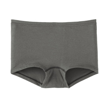 Cotton Stretch Boyshorts Dark Gray MUJI