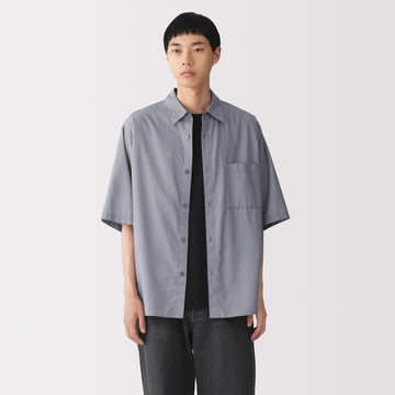 Lyocell Blend Half Sleeve Shirt MUJI