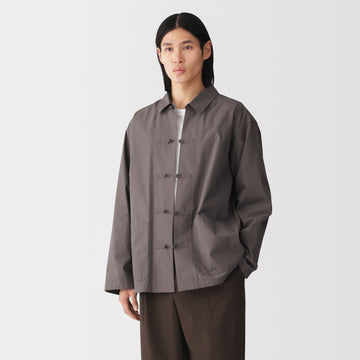 Straight Design Knot Button Shirt MUJI
