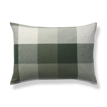 #wk 42 - Cotton Flannel Pillowcase 26aw Green Check MUJI
