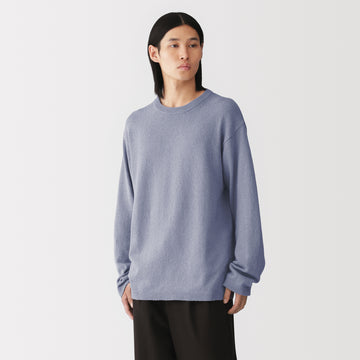 Bouclé Crewneck Sweater
