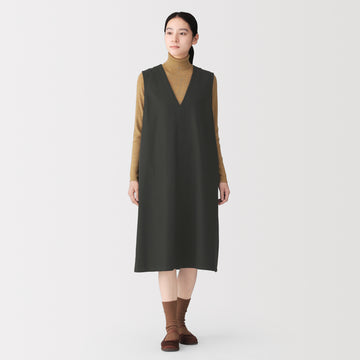 Cotton Wool Dress MUJI