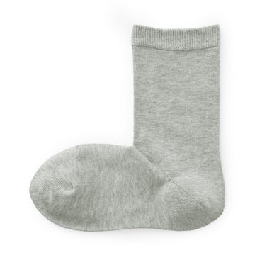 Loose Top Socks Gray MUJI