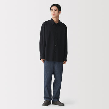 Recycled Cotton Denim Easy Pants MUJI