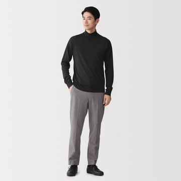 Brushed Flat Front Pants MUJI