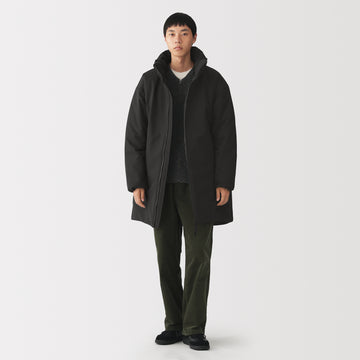 #WK41 Padded Stand Collar Coat AD10426A MUJI