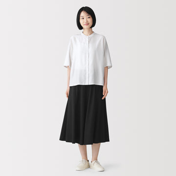 Lyocell Blend Skirt Pants MUJI