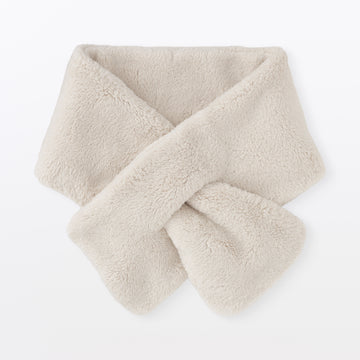 Blanket Material Scarf Ivory MUJI