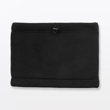 Brushed Fleece Neck Warmer Black MUJI