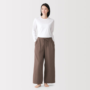 Crepe Gauze Long Pants MUJI
