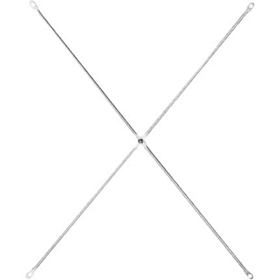 SUS Shelving Unit Cross Bar for Stainless Steel - Regular (22") MUJI