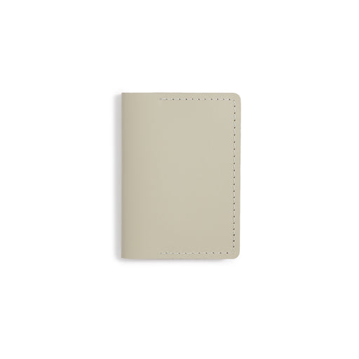 Recycled Leather Travel Card Holder - Ash MUJI