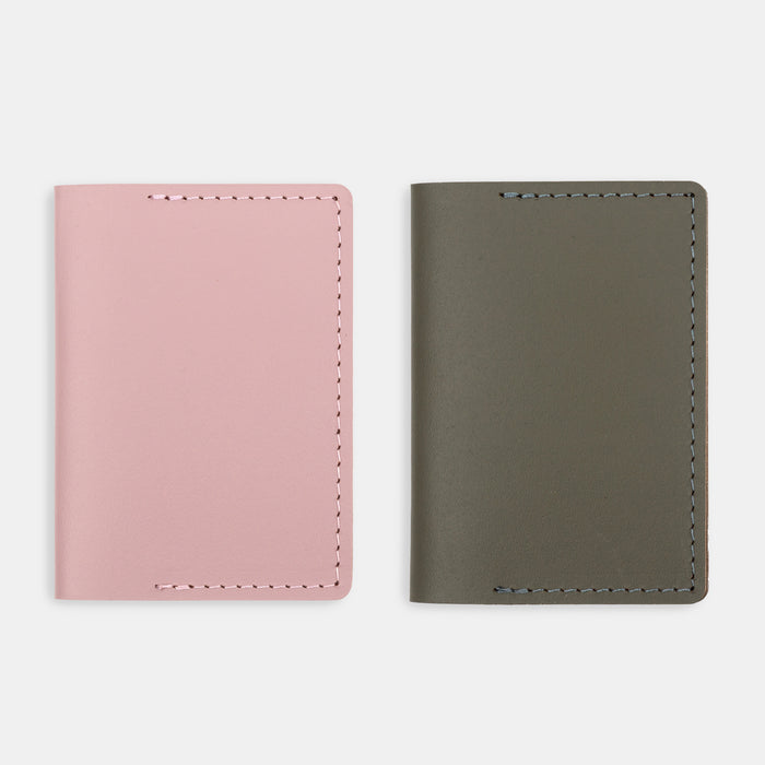Recycled Leather Travel Wallet Khaki | Accessories | MUJI USA