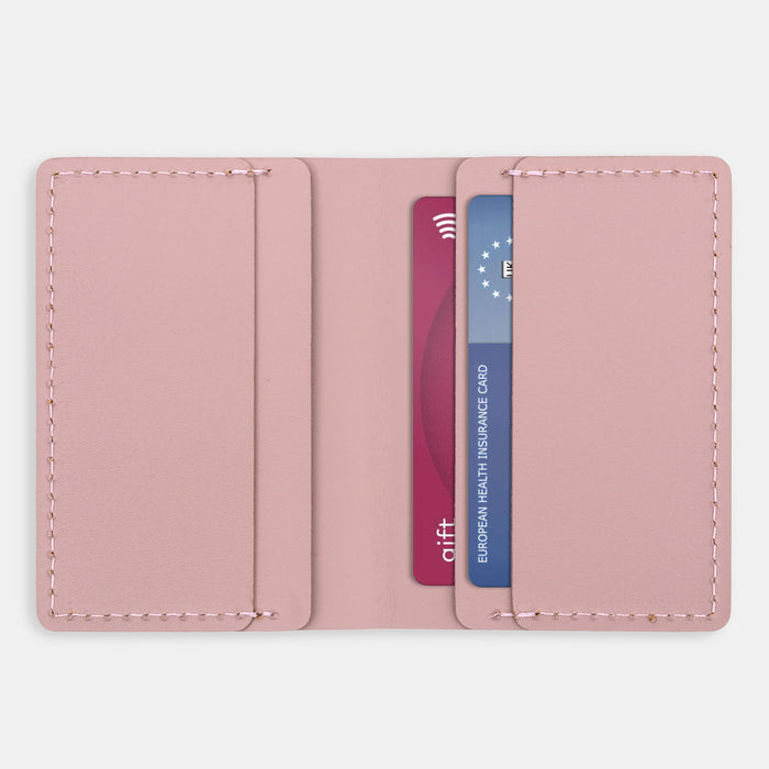 Recycled Leather Travel Wallet Pink | Accessories | MUJI USA