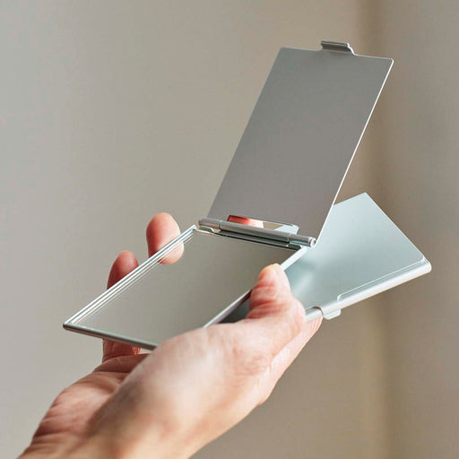 Aluminum Compact Mirror - Small Small MUJI