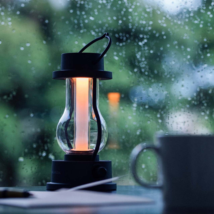 MUJI Japan LED Mobile Light - Foldable Portable Light, 2-Step Dimming, Battery Powered