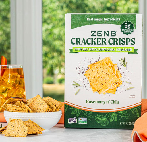 Rosemary n' Chia Cracker Crisps ZENB