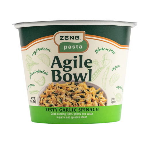 Zesty Garlic Spinach Agile Bowl ZENB