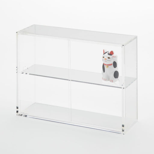 Acrylic Display Case (W9.9 x D3.3 x H7.2") MUJI