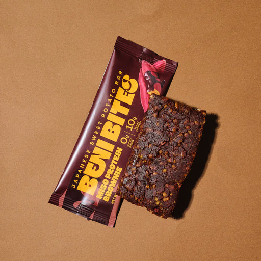 BENI BITES Sweet Potato Energy Bar - Miso Protein Brownie BENI BITES