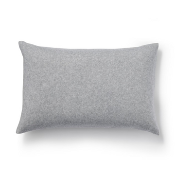 Lyocell Blend Fleece Pillowcase Gray Standard (W16.9 x L24.8") MUJI