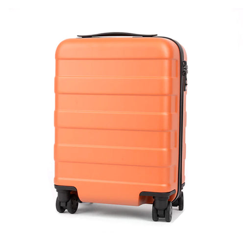 Adjustable Handle Hard Shell Suitcase 36L - Smoky Orange | Carry-On MUJI