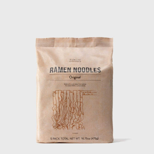 Original Ramen Noodles 5 Pack Public Goods