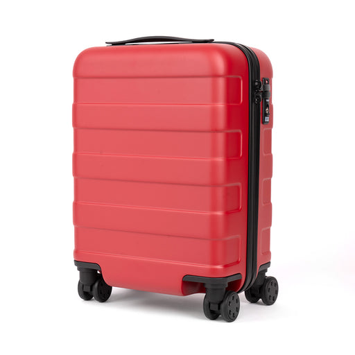 Adjustable Handle Hard Shell Suitcase 36L - Red | Carry-On Default Title MUJI