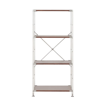 SUS Shelving Unit - Walnut - Regular - Medium MUJI