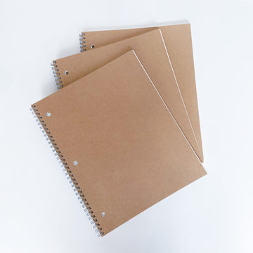 3-Pack Planting Tree Paper Notebook MUJI