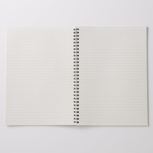 Planting Tree Paper Double Ringed Ruled Notebook B5 Beige MUJI