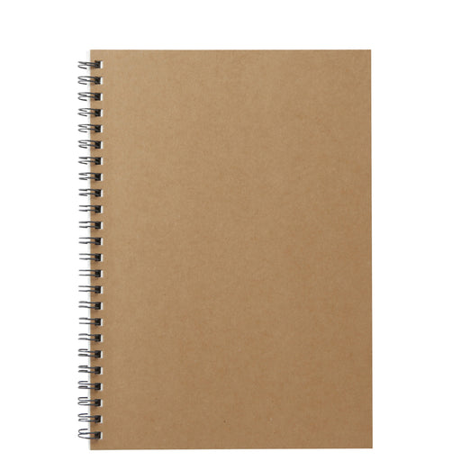 Planting Tree Paper Double Ringed Ruled Notebook A5 Beige MUJI
